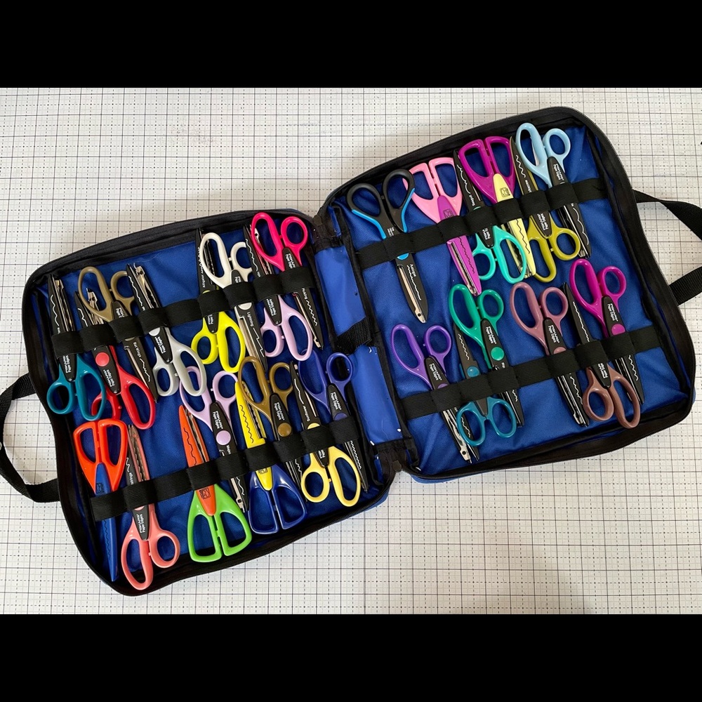 Craft Scissors Set ✂️ carry case